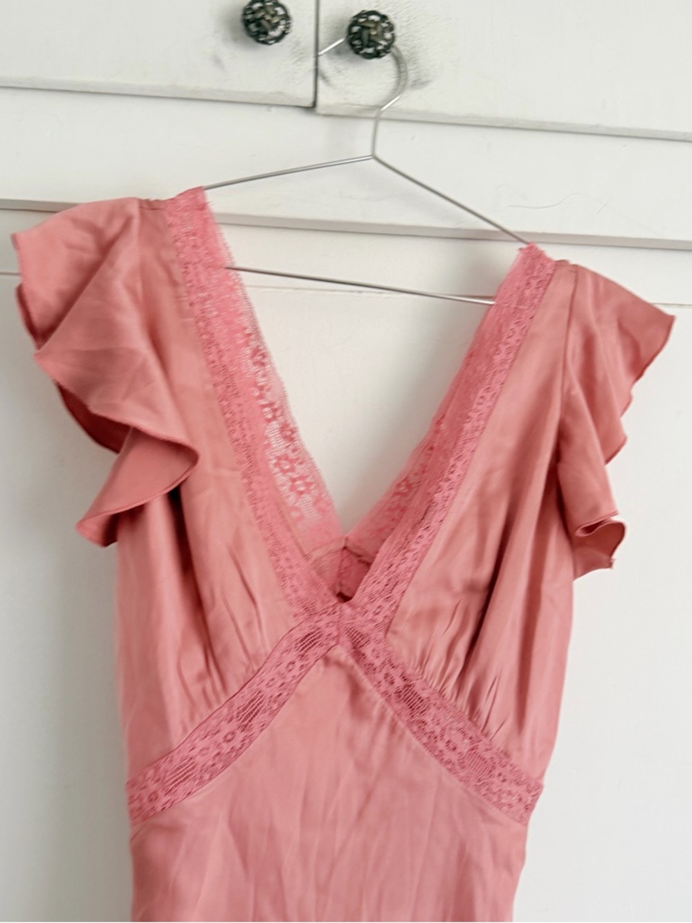 Realisation The Fleur Silk Dress - Dusty Rose - Picture 3 of 7